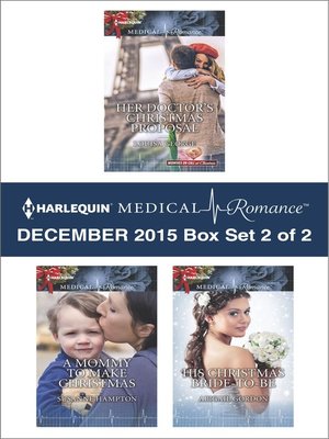 cover image of Harlequin Medical Romance December 2015, Box Set 2 of 2